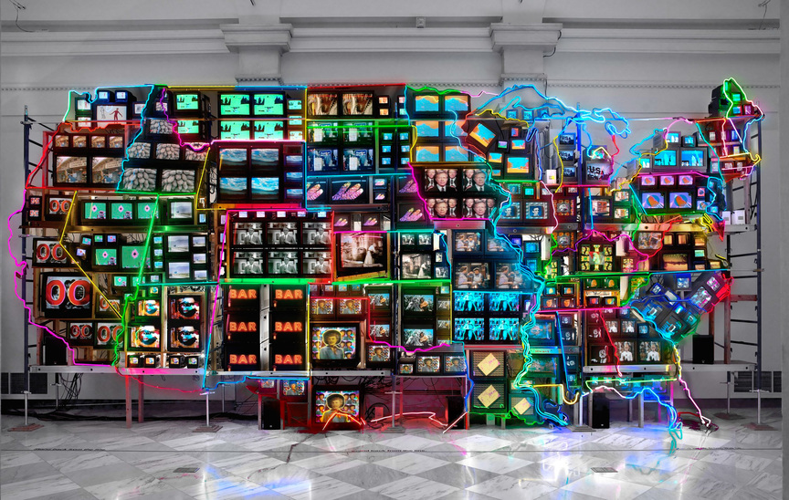 Nam June Paik | Nostalgia is an Extended Feedback, 1991